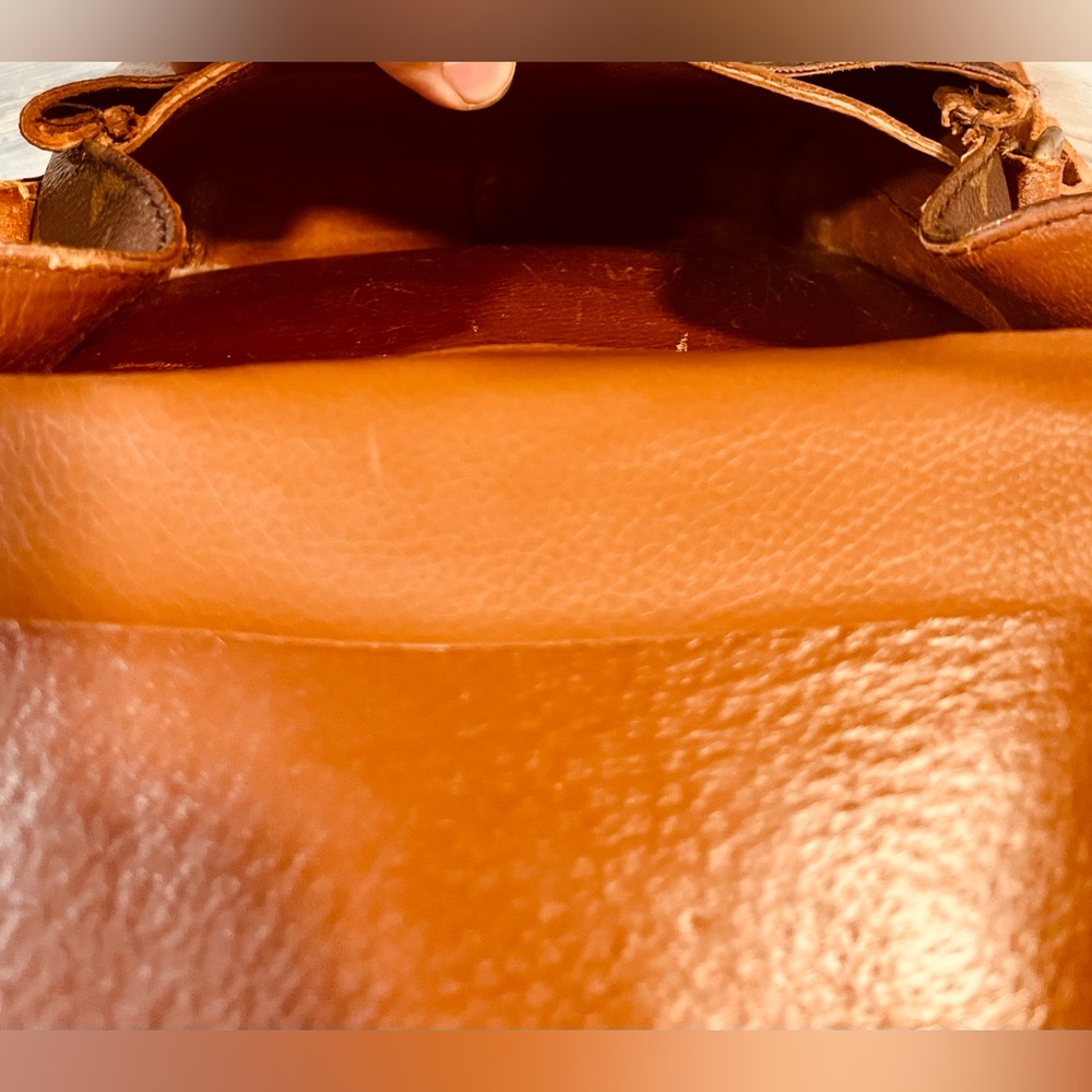 Louis Vuitton Monogram Crossbody Bag Brown Tan - Picture 10 of 14